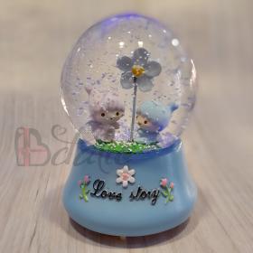 Boule à neige musicale pm