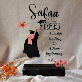 Trophée transparent 